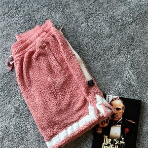 Nike Pink Shorts Sherpa -Very Rare-Size Large